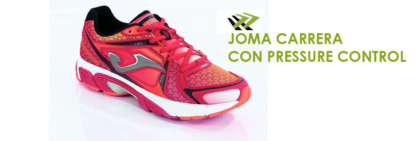 Joma presenta el sistema Pressure Control que mejora la estabilidad de la pisada en sus zapatillas