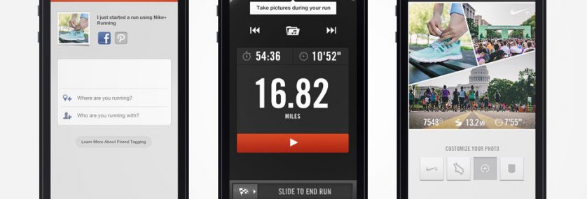 La aplicación Nike+ Running ya permite compartir fotos