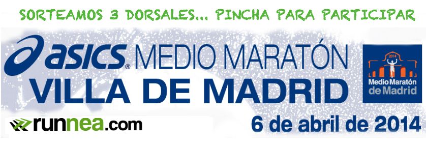 Asics Medio Maratón Madrid, ya tenemos ganadores de los dorsales