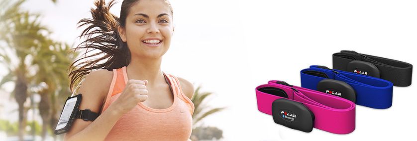  Polar heart rate monitor bands, now in colors