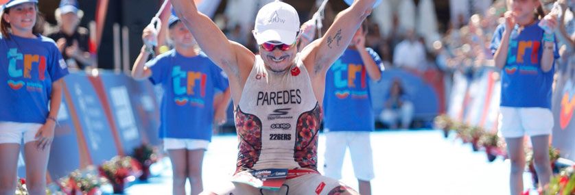 Diego Paredes, atleta Skechers, firma una brillante victoria en el Triathlon Vitoria-Gasteiz 