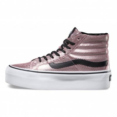 vans sk8 hi platform blancas