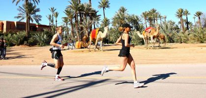 Maratón y medio maratón Marrakech 2018, guía de viaje, inscripciones, recorrido y hoteles