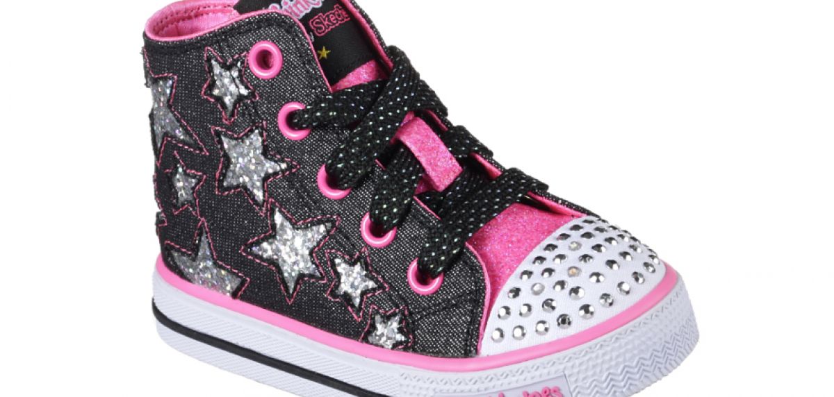 Skechers presenta una de y color con las Twinkle Toes para niñas