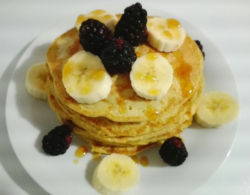 Recetas fitness desayuno: Pancakes de plátano y avena - foto 7