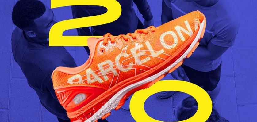 ASICS Gel Nimbus 20 Barcelona Edition, la zapatilla de running oficial para correr el Maratón de Barcelona 2018
