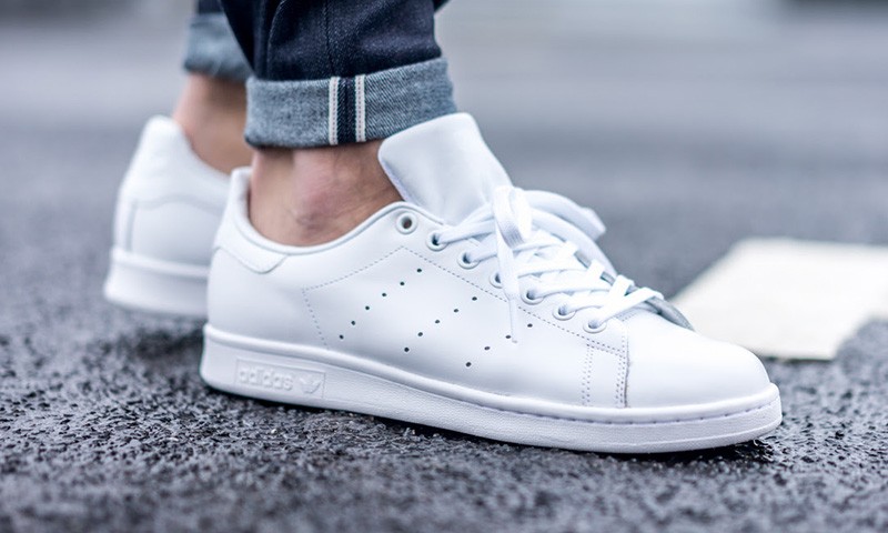 Zapatillas para mujer adidas Stan Smith, blancas, color Blanco, talla 44 EU  : .es: Moda