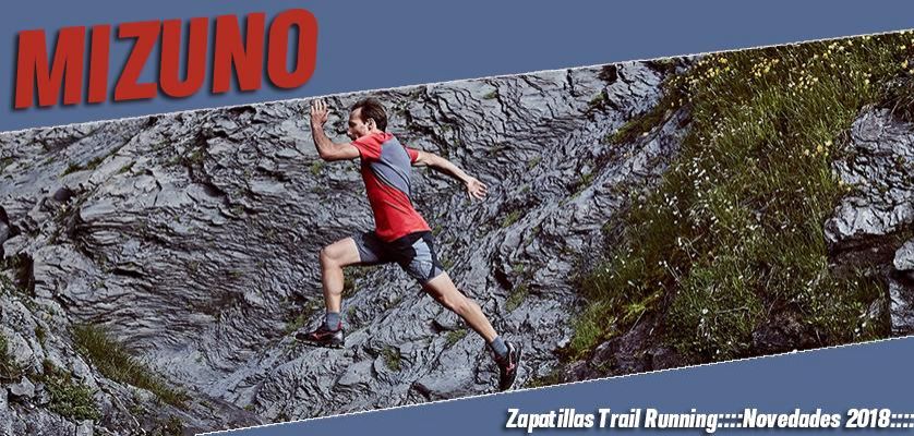 trail Mizuno, novedades más destacadas en 2018