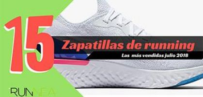 Las 15 zapatillas de running más vendidas del mes de julio 2018