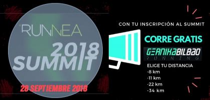 ¡Apúntate al Runnea Summit y corre gratis la Gernika-Bilbao 2018!
