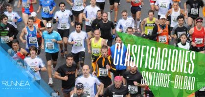Clasificaciones Santurce a Bilbao 2018
