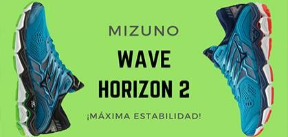 Mizuno Wave Horizon 2, una de las zapatillas de running predilectas para el runneante que necesita máxima estabilidad