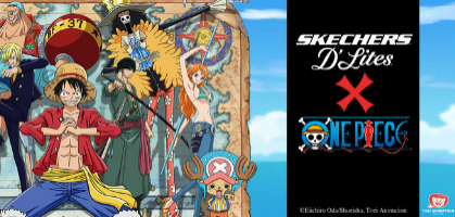Skechers D'Lites 2 x One Piece: La esperada colección de Skechers