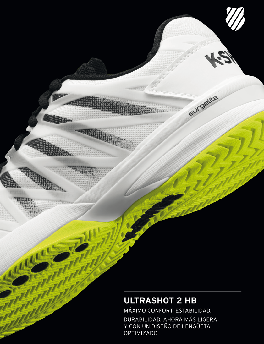 K-Swiss Ultrashot 2 HB, características más sobresalientes - foto 1