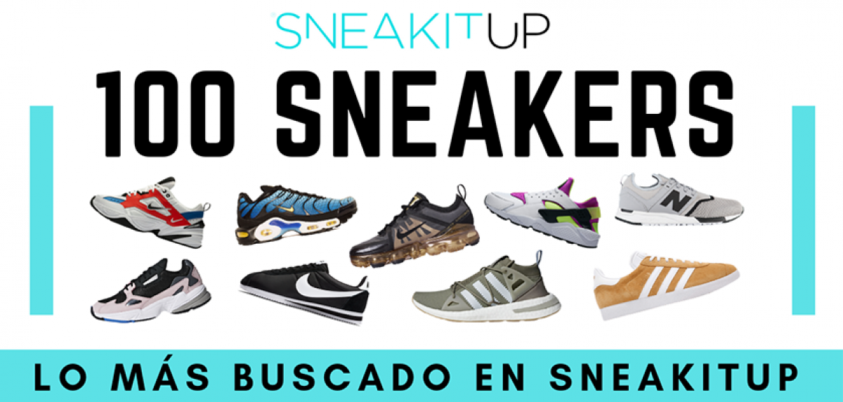 Las 100 zapatillas más buscadas en las tiendas de sneakers online