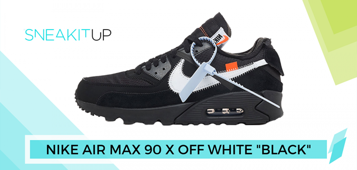 tobillo buffet Zapatos antideslizantes Dónde comprar las Nike Air Max 90 x Off White "Black"