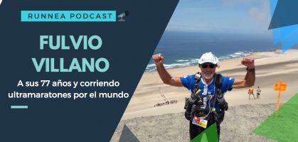 La historia de Fulvio Villano, con 77 años corriendo ultramaratones por el mundo