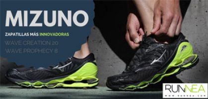 ¿Por qué son las Mizuno Wave Creation 20 y las Mizuno Wave Prophecy 8 las zapatillas de running más innovadoras de la marca nipona?