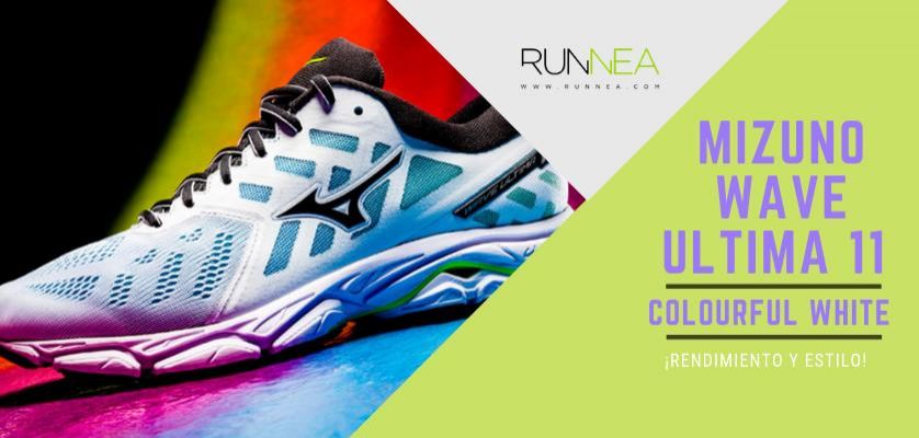 Mizuno Wave Ultima 11 Colourful White, new aesthetic approach with exceptional performance for medium and long distances