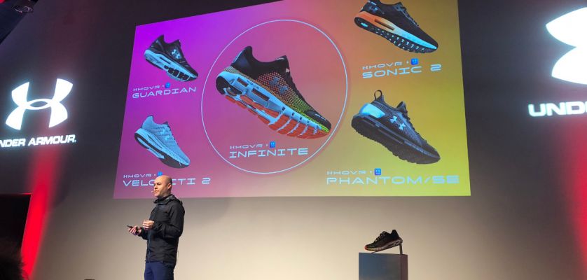 Under Armour Hovr Infinite, the shoe that measures the miles you run
