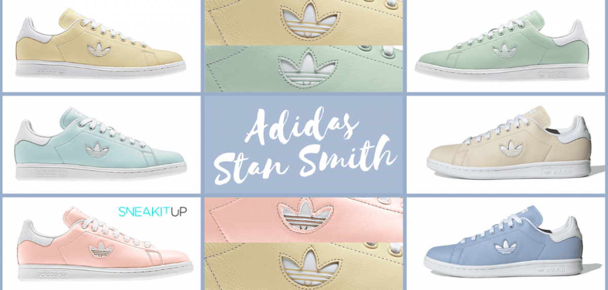 Adidas Stan Smith disponible en colores pastel