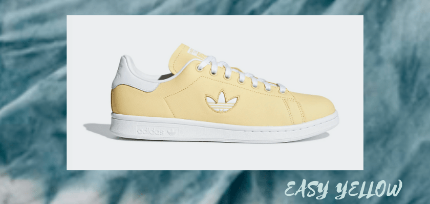 Por qué Adidas apuesta por los colores pastel en las icónicas Stan Smith, color easy yellow