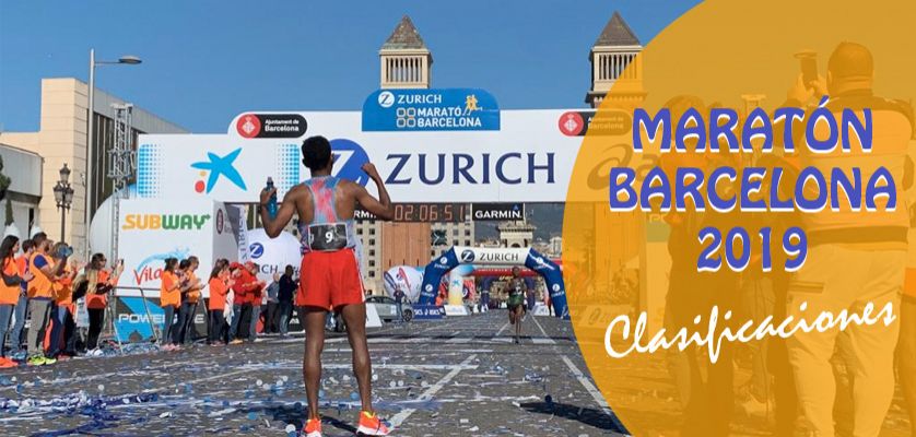 Clasificaciones Maratón Barcelona 2019: ¡Festival de récords sobre el asfalto de la Ciudad Condal!