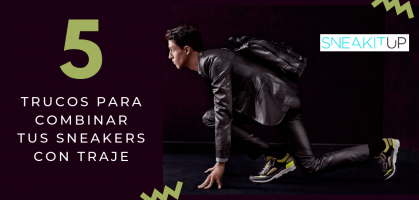 Atención chicos, así debéis combinar vuestras sneakers con traje