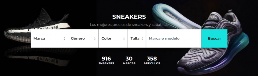 SneakItUp: Comparador de precios sneakers y zapatillas casual...
