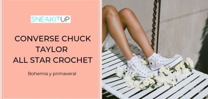 ¿Quién dice que el crochet está anticuado? Las Converse Chuck Taylor All Star Crochet te harán cambiar de opinión