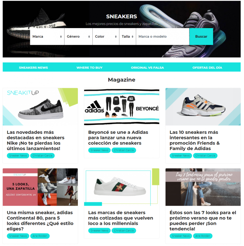 Comprar sneakers online: Blog SneakItUp
