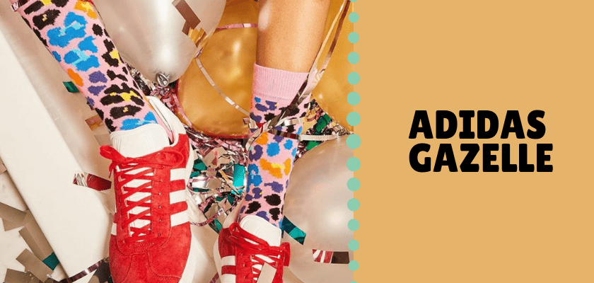Estás son las 6 snearkers que mejor te quedan ¡para llevar calcetines de colores!, Adidas Gazelle