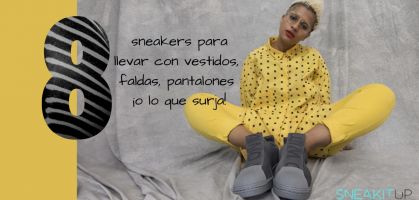 Las 8 sneakers para llevar con vestidos, faldas, pantalones  ¡o lo que surja!