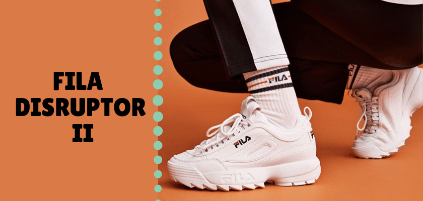 Estás son las 6 snearkers que mejor te quedan ¡para llevar calcetines de colores!, Fila Disruptor II