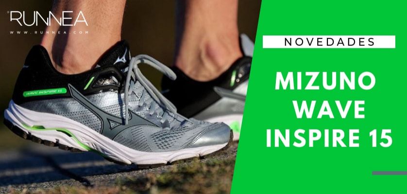 Mizuno Wave Inspire 15, os detalhes mais significativos deste lendário sapatilha de running com controlo de estabilidade.