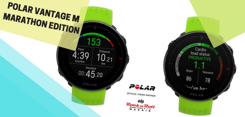 Polar Vantage M Marathon Edition, a special edition to arrive at the Madrid Marathon with your homework done.