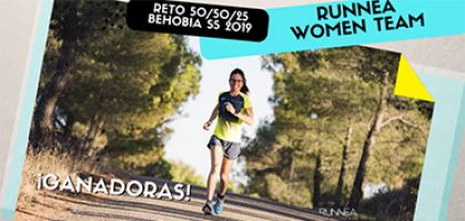 Ya tenemos la selección del Runnea Women Team Reto 50/50/25 Behobia-San Sebatián 2019