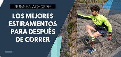 Tabla de estiramientos para después de correr