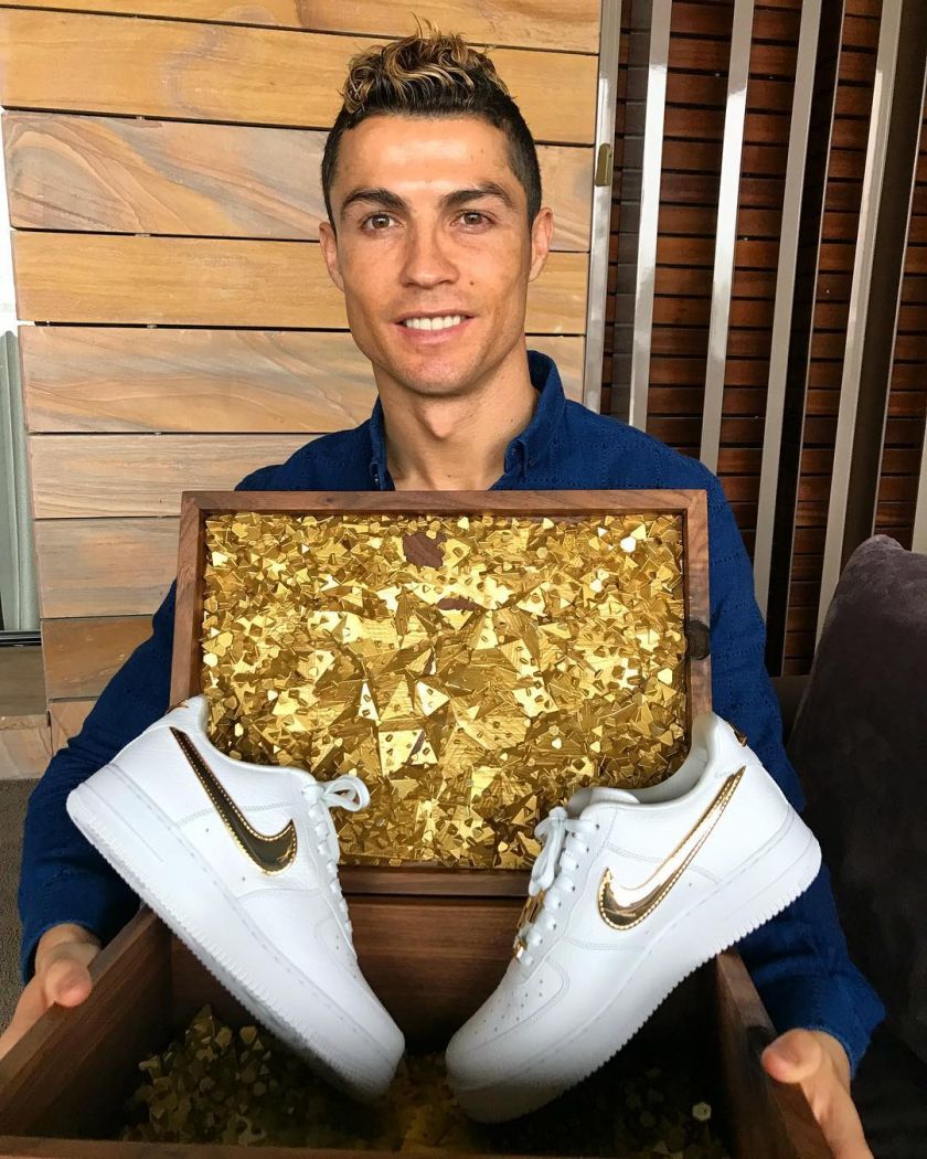 Sneakers que llevan puestas los famosos: Cristiano Ronaldo