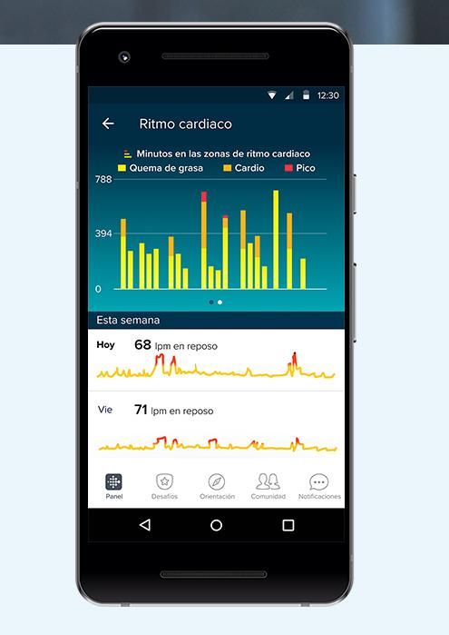 Fitbit Inspire HR conexión móvil