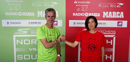 Martín Fiz y Raquel Gómez, nuevo cara a cara sobre el asfalto con la Skechers Norte Sur 2019