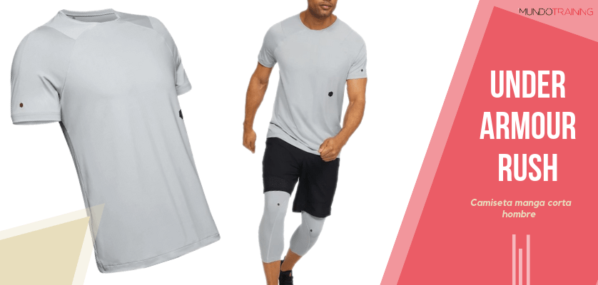 Colección textil Under Armour Rush - Camiseta de manga corta UA RUSH para hombre