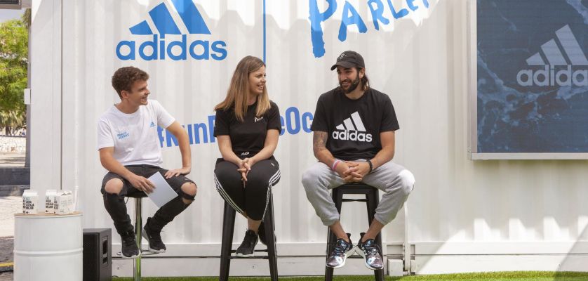 Adidas, Ricky Rubio, Arkano... And their commitment to the fight against plastic in the oceans.