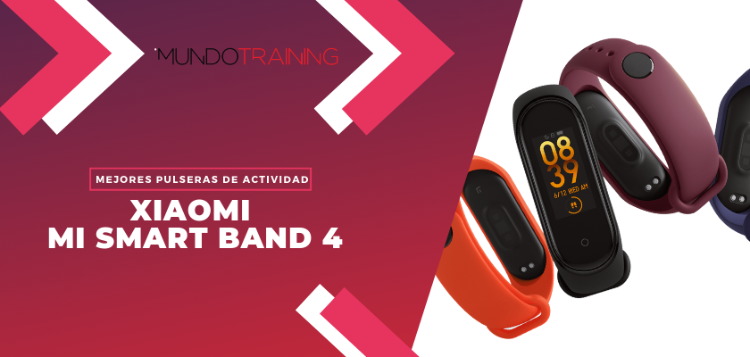 Los mejores pulseras de actividad para fitness - Xioami Mi Smart Band 4