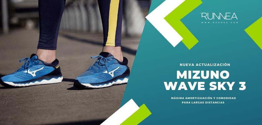 Mizuno Wave Sky 3: Running with the feeling of floating over long distances?