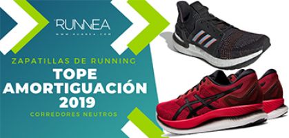 Las mejores zapatillas de running tope de amortiguación 2019 para runneantes neutros