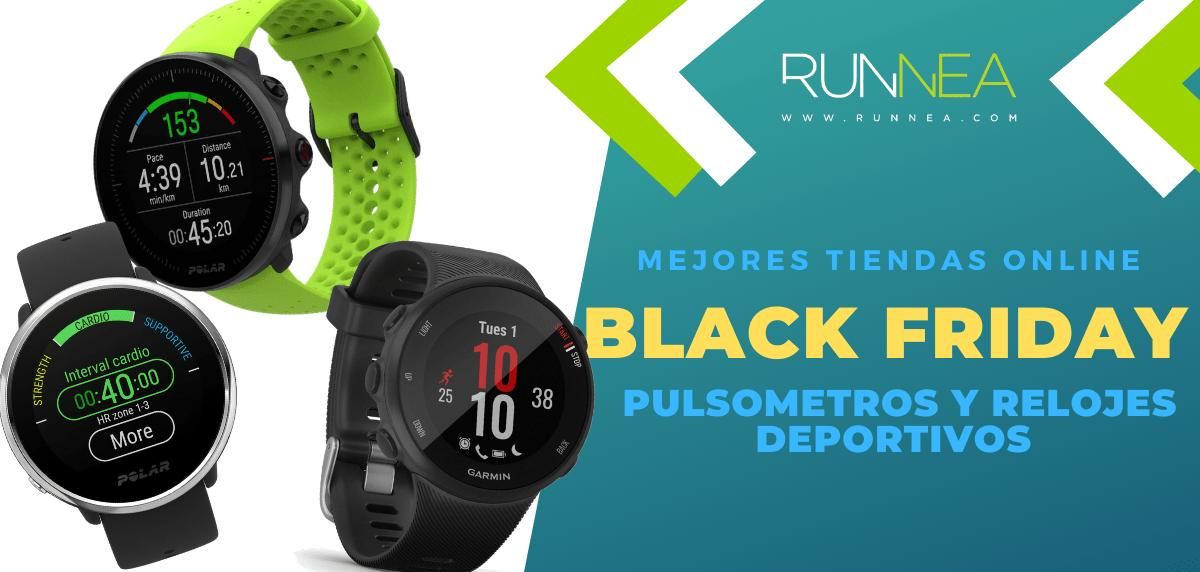 Black Friday pulsometros: Las mejores tiendas para comprar un reloj deportivo en oferta