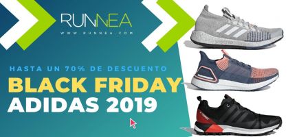 Black Friday running Adidas 2019: hasta un 70% de descuento en zapatillas de running, trail, trekking y ¡mucho más!