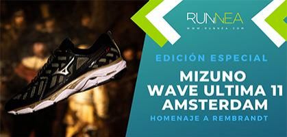 Sonderausgabe Mizuno Wave Ultima 11 Amsterdam, was wäre wenn... Rembrandt ein Läufer gewesen wäre?