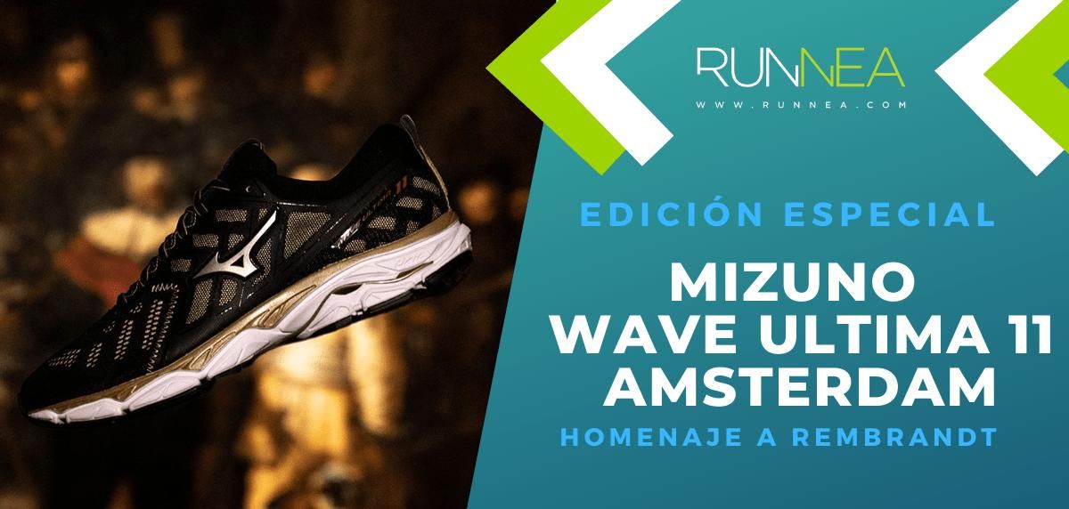 Special edition Mizuno Wave Ultima 11 Amsterdam, what if... Rembrandt had been a runner?